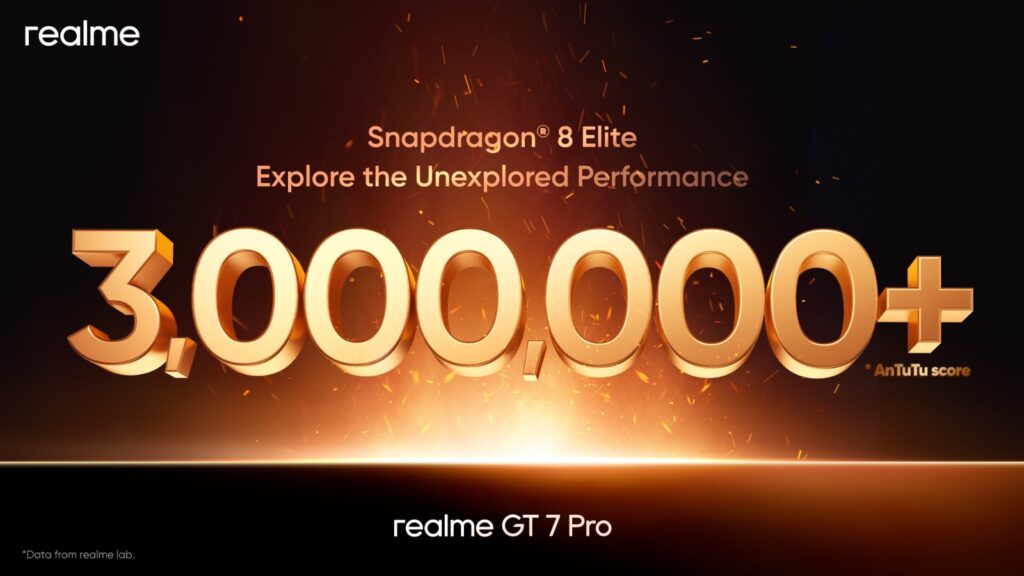 realme GT 7 Pro: Смартфонът, който надминава iPhone 16 Pro Max по производителност с рекорден AnTuTu резултат