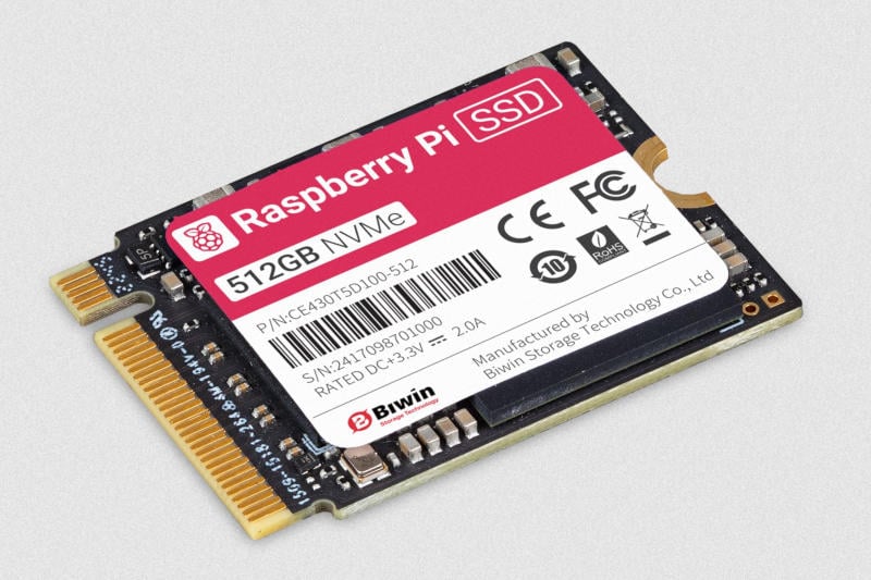 Raspberry Pi представи първите си SSD дискове