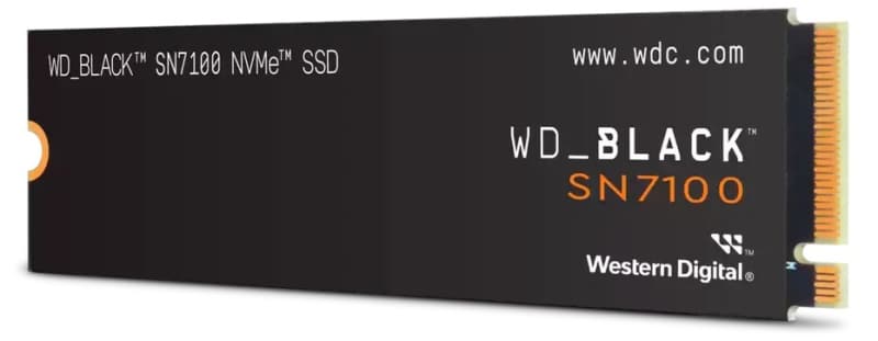 Представен e безбуферен SSD WD_Black SN7100 със скорост до 7250 MB/s и външен SSD WD_Black C50 за Xbox