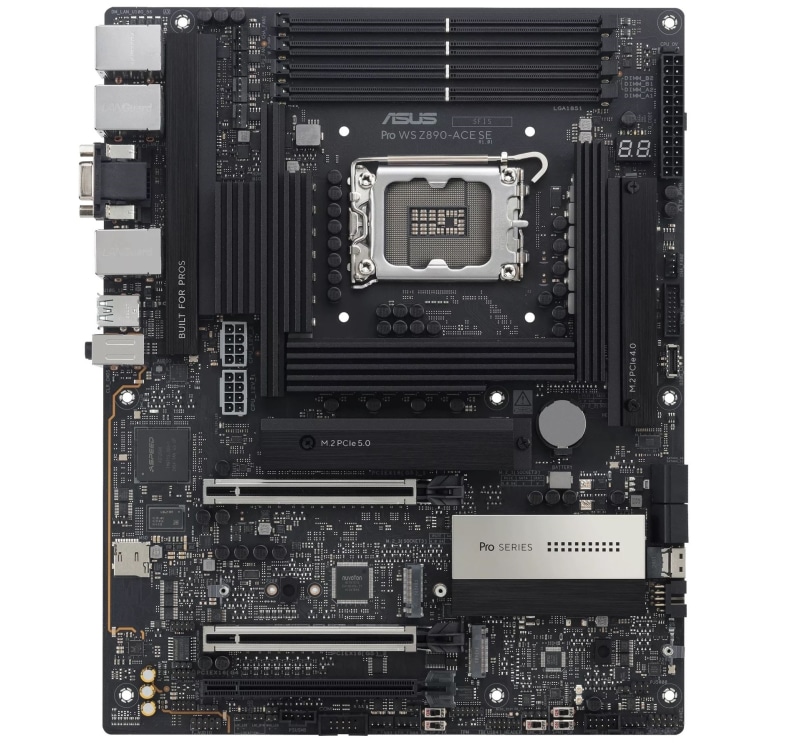 Asus пусна дънна платка със завъртян сокет за Intel Arrow Lake-S
