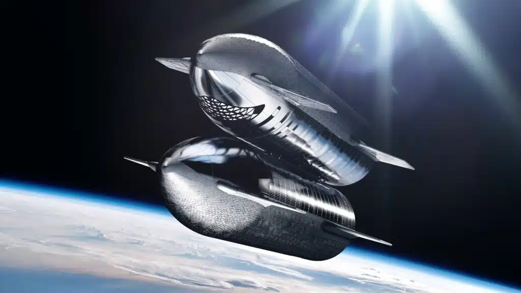 През март 2025 година SpaceX ще се опита да зареди един Starship с гориво от друг