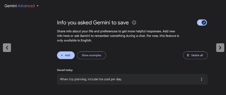 Google научи Gemini да помни лична информация за потребителя – за негово собствено удобство