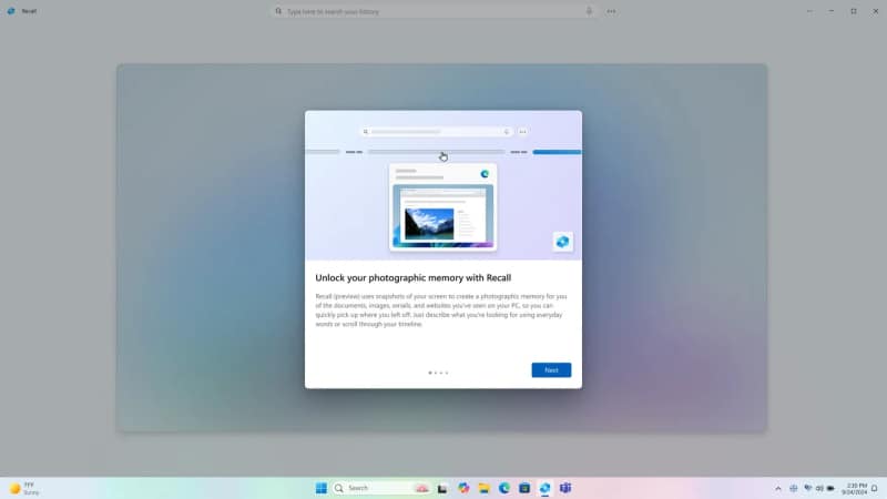 Microsoft отвори достъп до скандалната AI-функция Recall – на потребителите беше позволено да ограничат нейното „надникване“