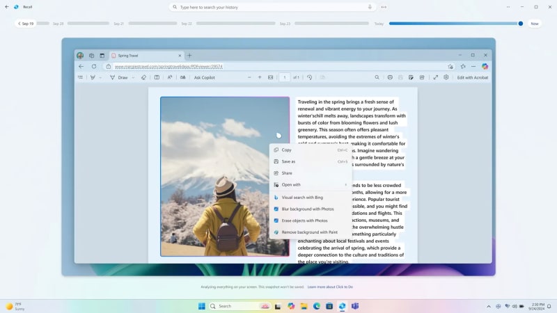Microsoft отвори достъп до скандалната AI-функция Recall – на потребителите беше позволено да ограничат нейното „надникване“
