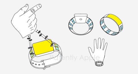 Apple патентова смарт-гривна с безконтактно управление с жестове