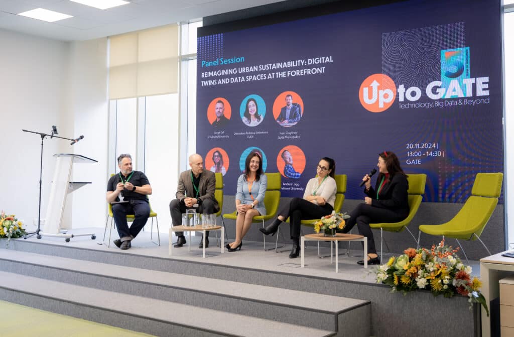 Институт GATE представи говорещ цифров двойник на София на форума „Up to GATE. Technology, Big Data & Beyond. 5 Years of Innovation”