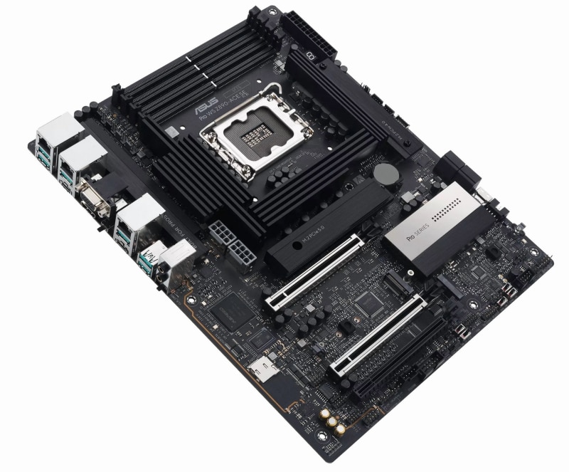Asus пусна дънна платка със завъртян сокет за Intel Arrow Lake-S