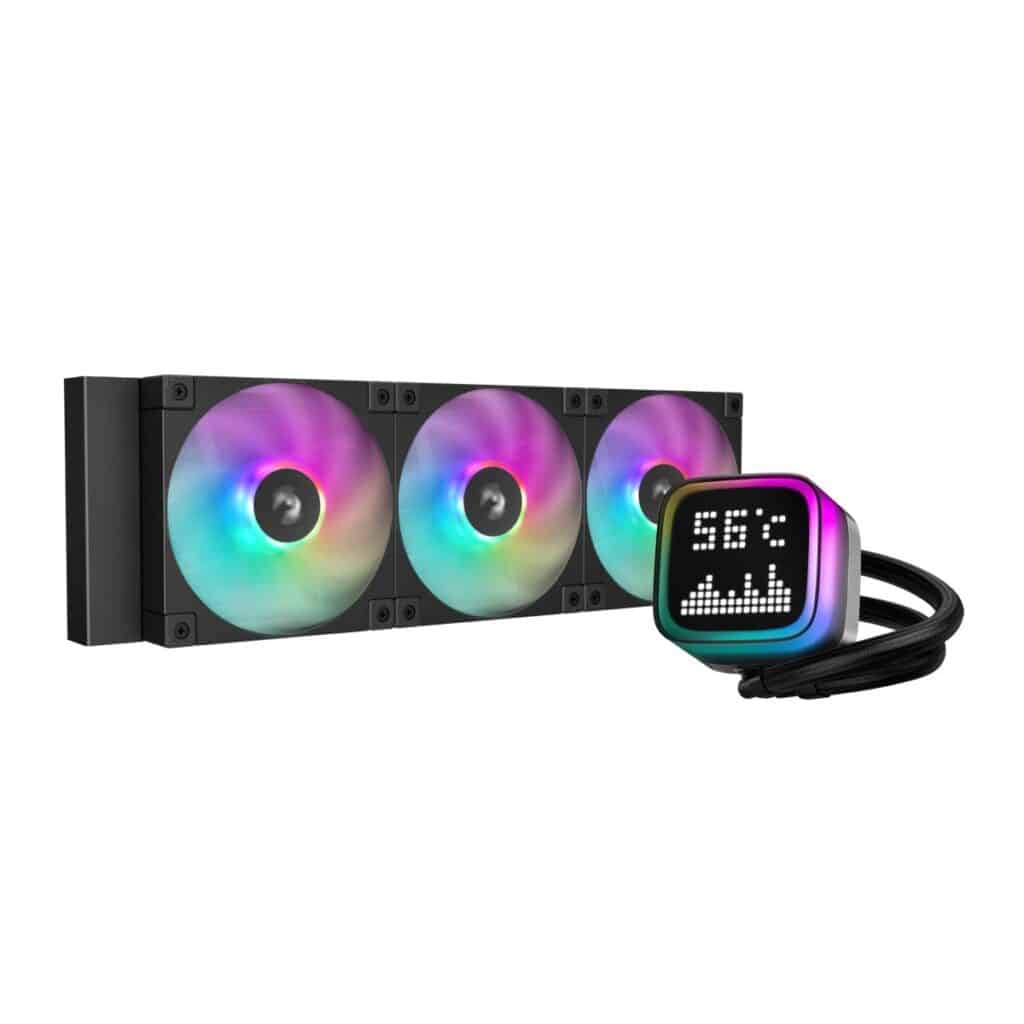 DeepCool представя серията LP – AIO течни охладители с матричен дисплей