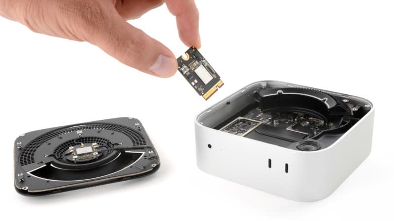 Новият Mac mini получи висока оценка за ремонтопригодност