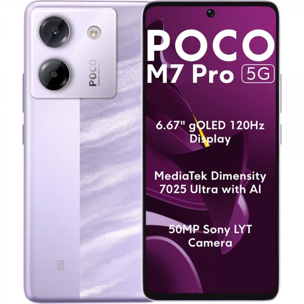 Poco представи M7 Pro 5G с чип Dimensity 7025 Ultra, 50MP камера и 5110 mAh батерия на цени, започващи от 5