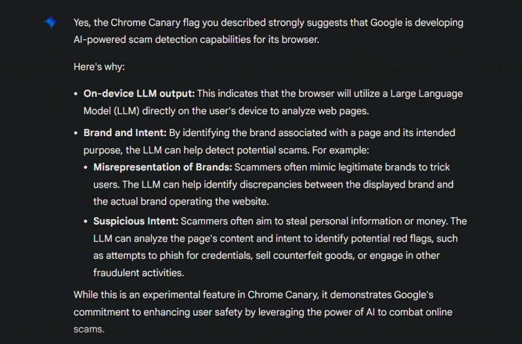 Google Chrome тества базирана на AI опция за откриване на измами