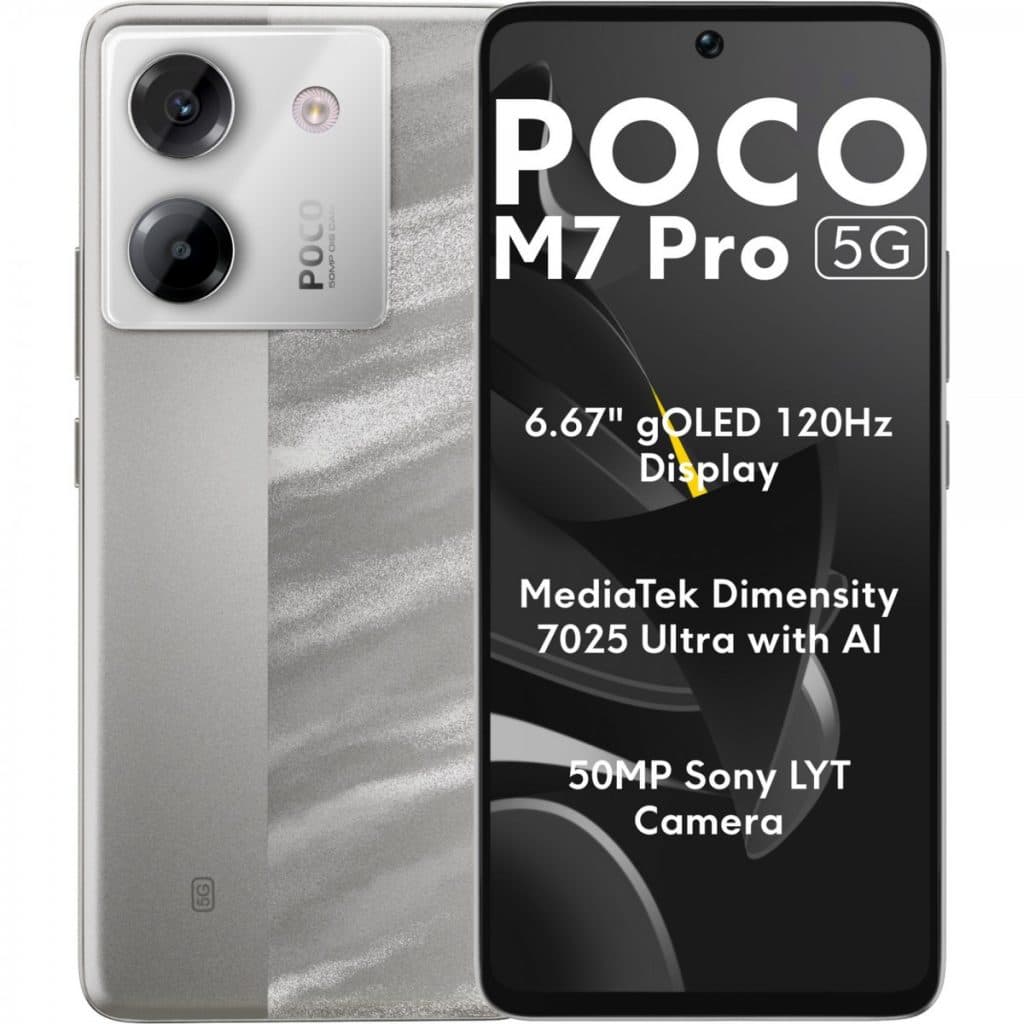 Poco представи M7 Pro 5G с чип Dimensity 7025 Ultra, 50MP камера и 5110 mAh батерия на цени, започващи от 5