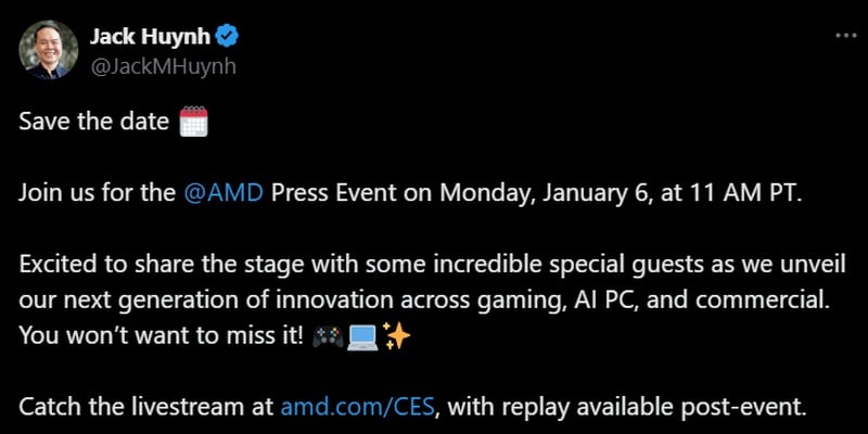 AMD обяви кога ще представи графичните карти Radeon 8000 – „следващото поколение иновации в игрите“