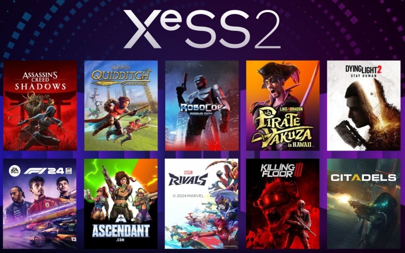 Intel представи технологията XeSS2 с генериране на кадри – FPS ще се увеличи до четири пъти
