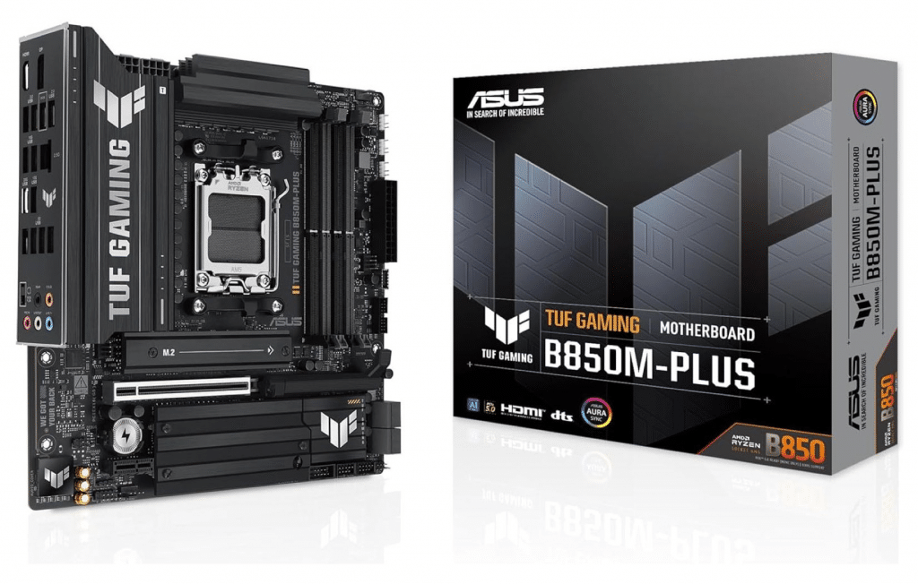 Дънните платки на Asus с чипсети AMD B840, AMD B850 и Intel B860 бяха показани на изображения за първи път