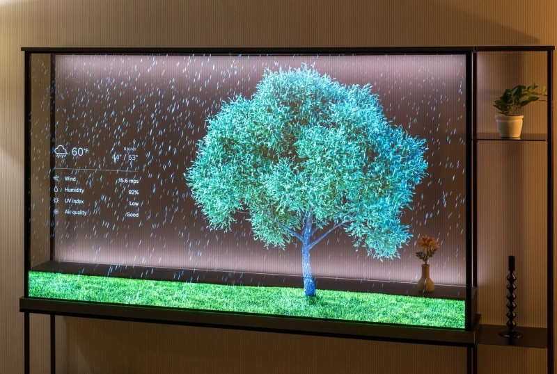 Прозрачният 77-инчов телевизор LG Signature OLED T вече е в продажба на цена от  000