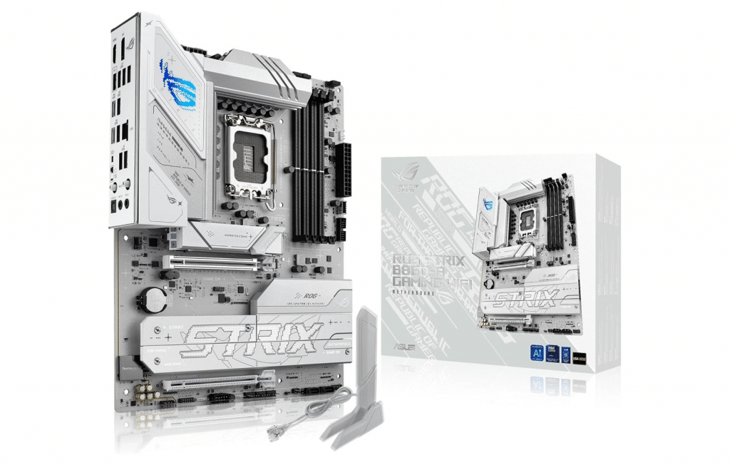 Дънните платки на Asus с чипсети AMD B840, AMD B850 и Intel B860 бяха показани на изображения за първи път