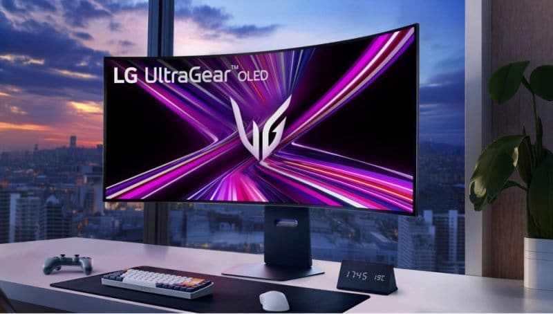 LG представи UltraGear 5K2K – първия в света гъвкав OLED геймърски монитор с резолюция 5120 × 2160 пиксела