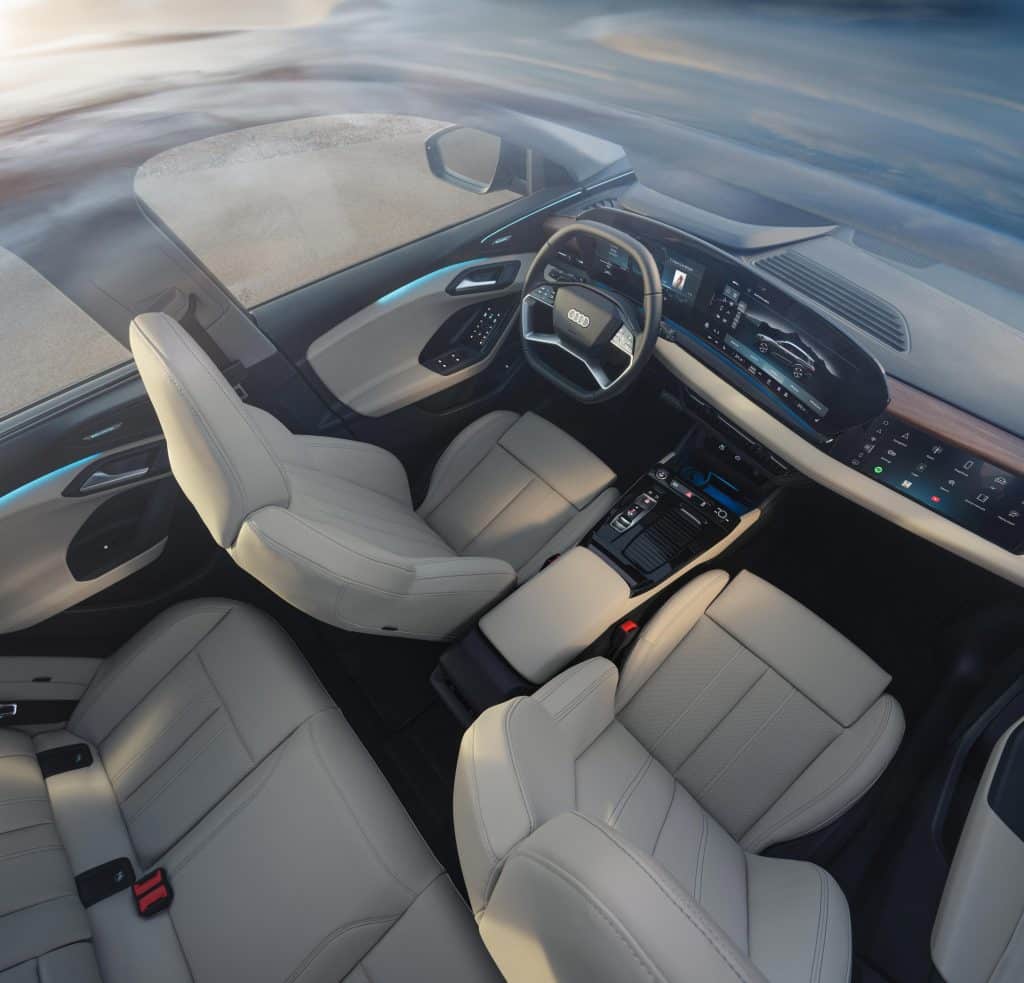 Новият Audi Q6 e-tron: Лукс, иновации и мощност в едно
