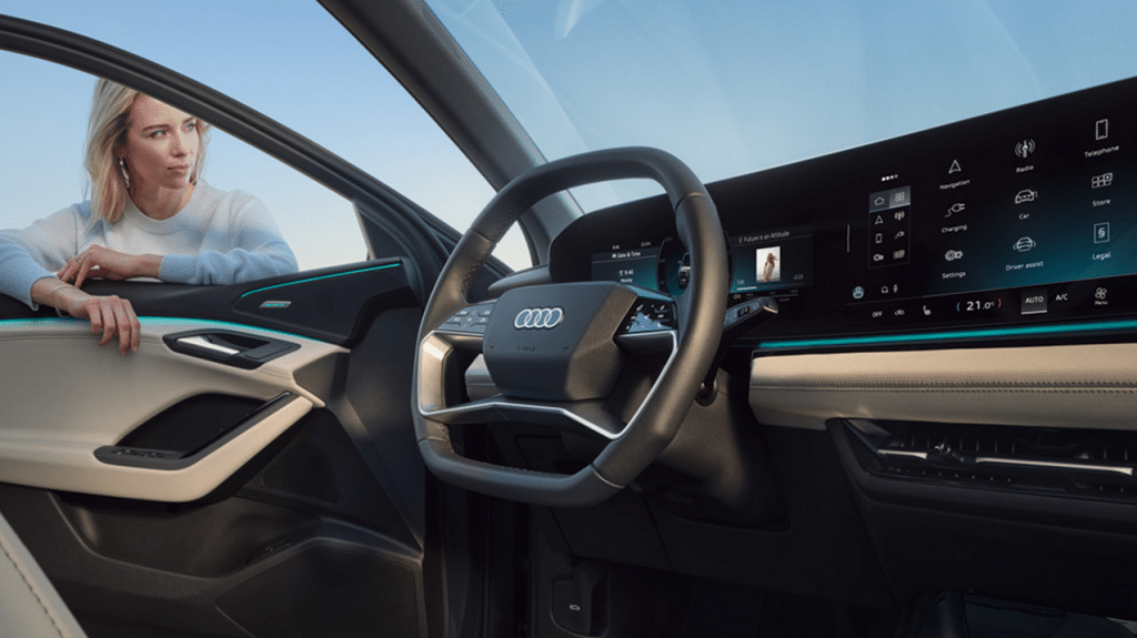 Новият Audi Q6 e-tron: Лукс, иновации и мощност в едно