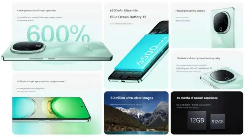 Представиха смартфона Vivo Y300, който е 7 пъти по-гласовит от обикновения смартфон
