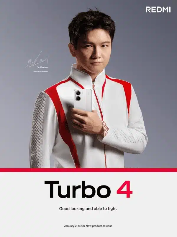 Дългоочакваният Redmi Turbo 4 идва на 2-ри януари