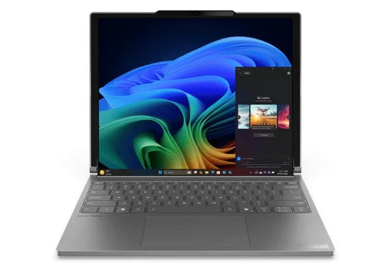 Изтекоха първите снимки на лаптопа Lenovo ThinkBook Plus с разширяващ се дисплей