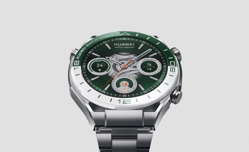 HUAWEI Watch Ultimate Green Edition: Лукс, спорт и технологии в едно