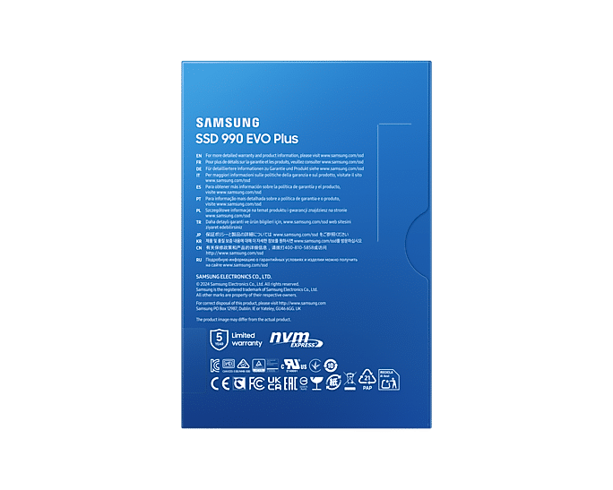 Samsung 990 EVO Plus: SSD, което EVO-люира представите за производителност