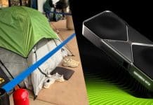 Купувачите на GeForce RTX 5090 се преместиха в палатки, за да бъдат сред първите, които ще се сдобият с видеокартата