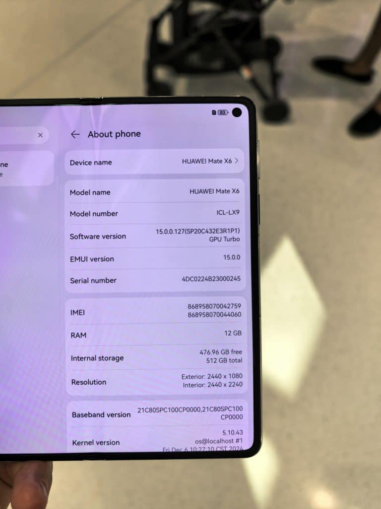 Huawei Mate X6: Сгъваемият смартфон, който обединява лукс, функции и фотография на ново ниво