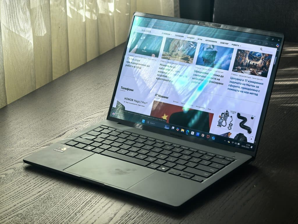 Asus Zenbook A14: Лаптопът, който детронира MacBook Air – лек, мощен и издръжлив!