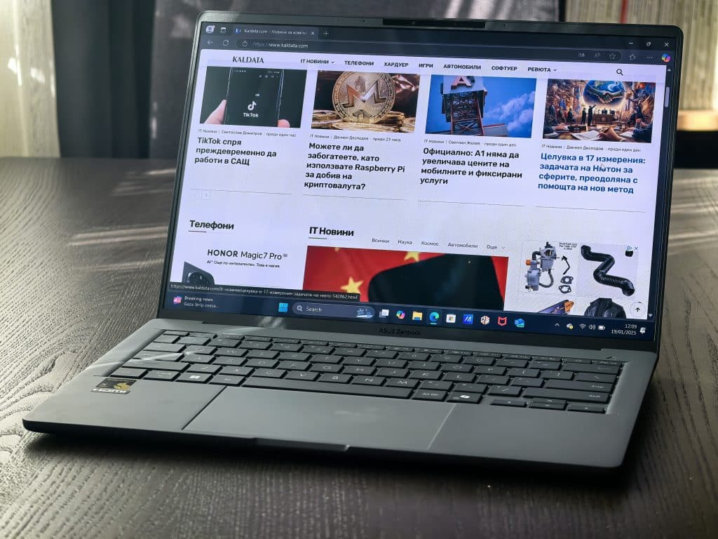 Asus Zenbook A14: Лаптопът, който детронира MacBook Air – лек, мощен и издръжлив!