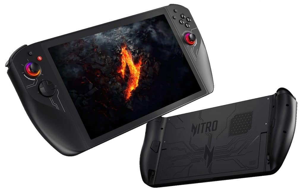 Acer представи огромната портативна гейминг конзола Nitro Blaze 11 и по-малката Nitro Blaze 8