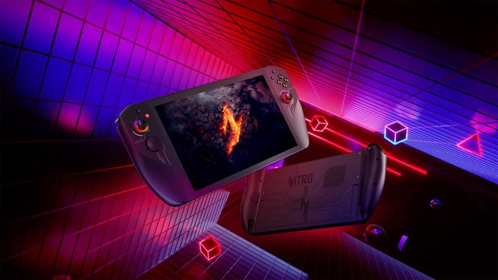 Acer представи огромната портативна гейминг конзола Nitro Blaze 11 и по-малката Nitro Blaze 8