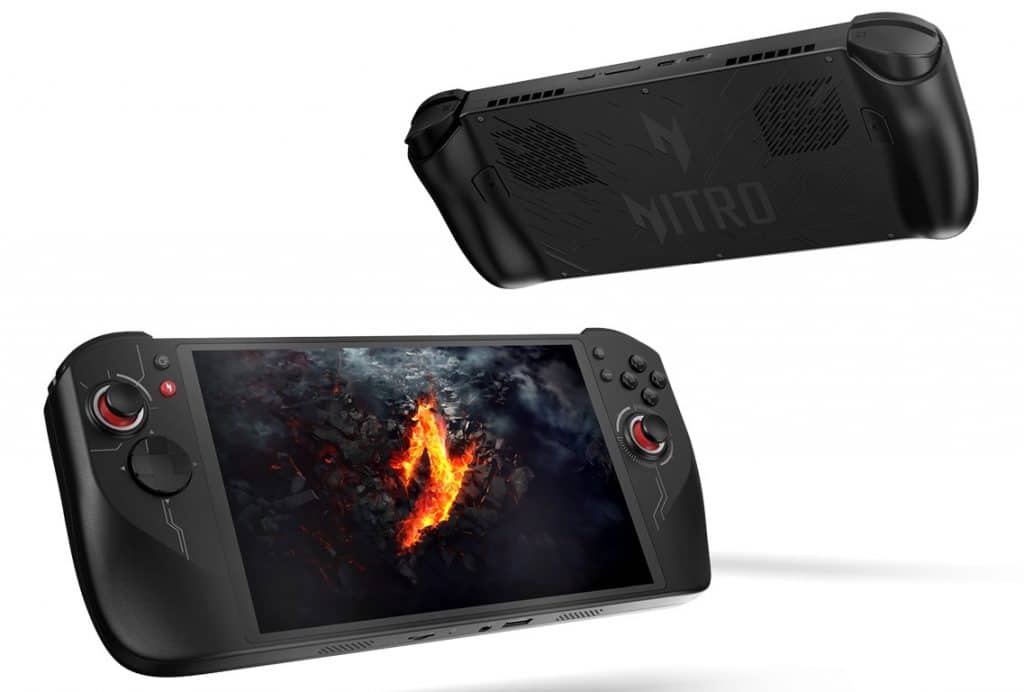 Acer представи огромната портативна гейминг конзола Nitro Blaze 11 и по-малката Nitro Blaze 8