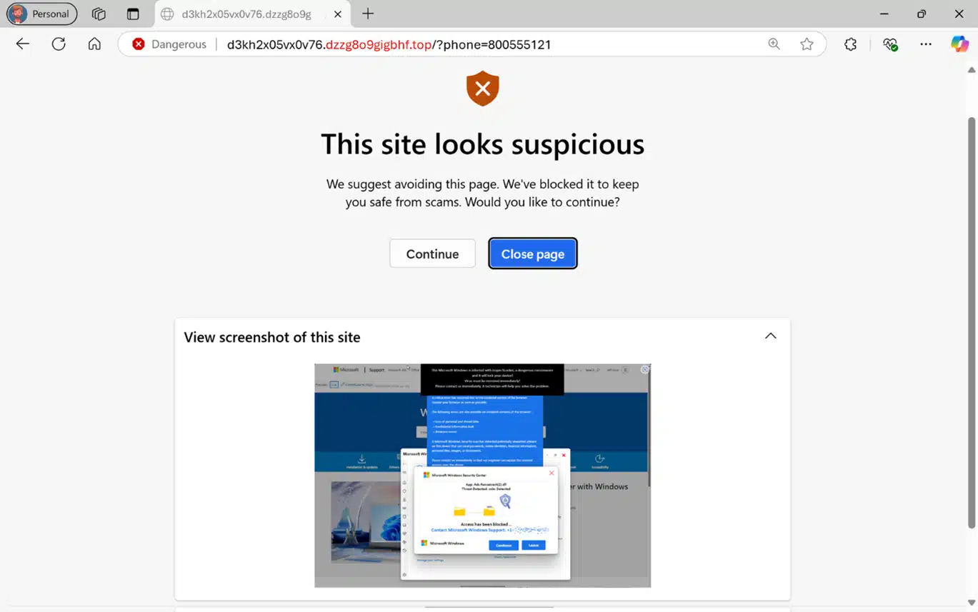 Microsoft Edge ще следи в какви сайтове влизате, за да ви предпази от измамници