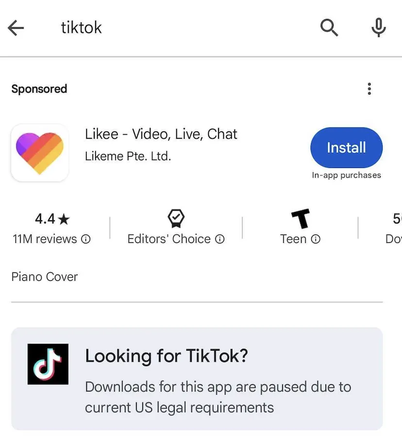 TikTok отново работи в САЩ – усилията на Тръмп задържаха забраната за по-малко от ден