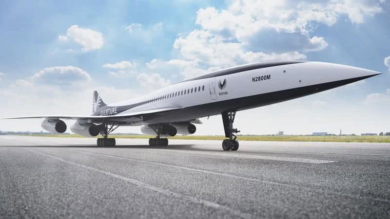 Прототипът на свръхзвуковия самолет Boom Supersonic XB-1 за първи път ускори до свръхзвукова скорост