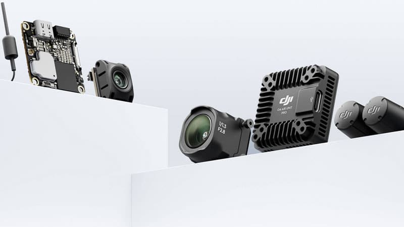DJI представи ултралеките екшън камери за дронове O4 Air – излъчващи 4K видео на разстояние до 15 км с латентност от 15 ms