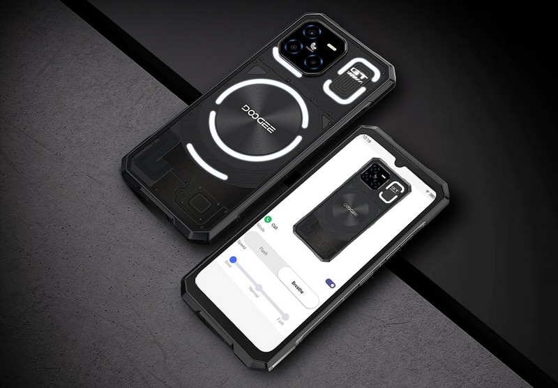 Doogee представи Blade GT – издръжлив смартфон с ярка подсветка, която напомня на Nothing Phone