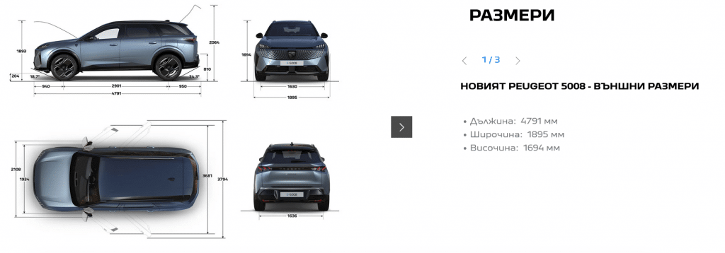 Новият Peugeot E-5008: просторен електрически SUV за цялото семейство