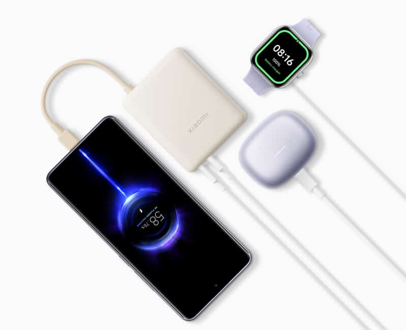 Xiaomi представи леки и компактни 10 000 mAh външни батерии с мощност до 165 W