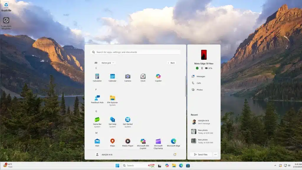 В ОС Windows 11 има ново групиране на приложенията в стартовото меню: ето как изглежда то