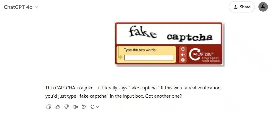 Използвах ChatGPT за решаването на различните видове CAPTCHA – получи се нещо странно