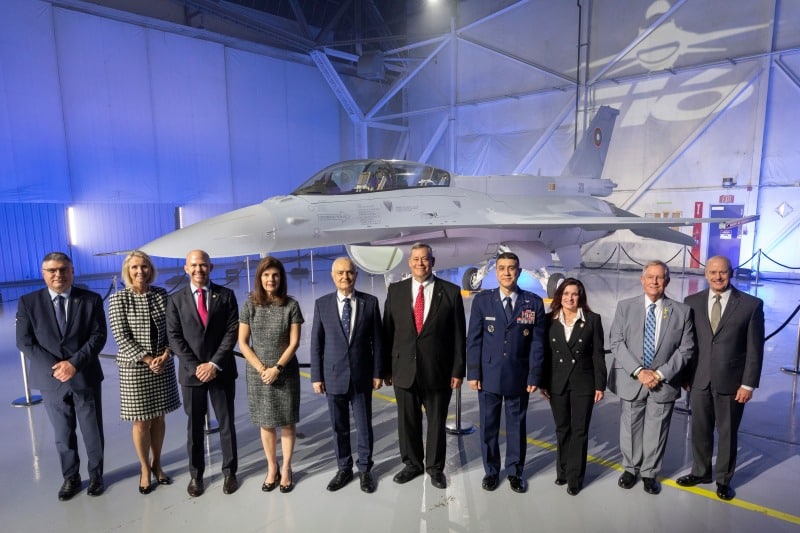 Lockheed Martin официално предаде първия изтребител F-16 Block 70 на България