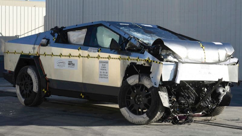 Tesla Cybertruck получи най-висок резултат за безопасност в тестовете NHTSA