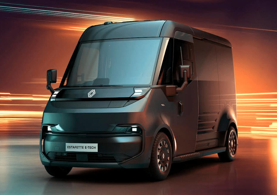 Renault официално представи едновременно три електромобила: Estafette, Goelette и Trafic