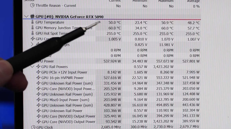 Инсталирането на воден блок в GeForce RTX 5090 FE намали температурата на GPU с 25 °C