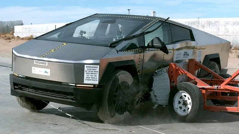 Tesla Cybertruck получи най-висок резултат за безопасност в тестовете NHTSA